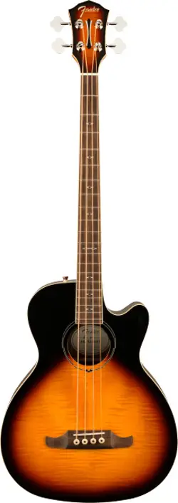 FENDER FA-450CE ACOUSTIC ELECTRIC BASS GUITAR, 3-COLOR SUNBURST FINISH DEMO