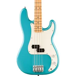 USED FENDER PLAYER II PRECISION BASS MAPLE - AQUATONE BLUE