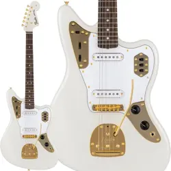 *NEW* FENDER MADE IN JAPAN TRADITIONAL 60S JAGUAR WHITE PEARL GOLD PARTS