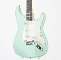 USED FENDER USA  ARTIST SERIES JEFF BECK STRATOCASTER SURF GREEN 2023 US23013235