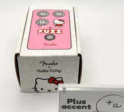 FENDER X HELLO KITTY FUZZ CUTE & FUZZ PEDAL & SIMPLE CONTROL JAPAN NEW