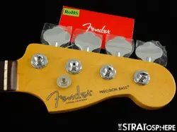 FENDER AMERICAN PROFESSIONAL II PRECISION P BASS NECK W/ TUNERS '63 C ROSEWOOD