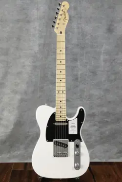 FENDER  JAPAN JUNIOR COLLECTION TELECASTER ARCTIC WHITE WITH GIG BAG