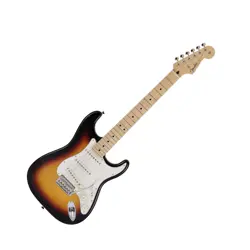 FENDER  JAPAN JUNIOR COLLECTION STRATOCASTER 3-COLOR SUNBURST WITH GIGBAG