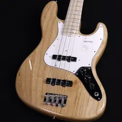 FENDER  JAPAN HERITAGE 70S JAZZ BASS MAPLE NATURAL WITH GIG BAG