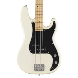 USED FENDER STANDARD PRECISION BASS MAPLE - OLYMPIC WHITE
