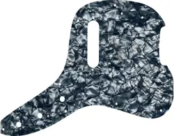 WD CUSTOM PICKGUARD FOR FENDER 1978 MUSICMASTER BASS #28SG SILVER GREY PEARL
