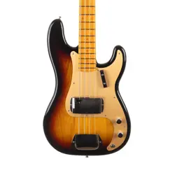 USED FENDER CUSTOM SHOP 1964 PRECISION BASS NOS - 3-TONE SUNBURST