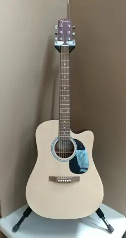 FENDER FA-25CE DREADNOUGHT ACOUSTIC / ELECTRIC (BEGINNER) GUITAR IN NATURAL