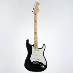 USED FENDER USA / ERIC CLAPTON STRATOCASTER VINTAGE NOISELESS PICKUPS BLACK 2001