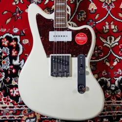 SQUIER BY FENDER LIMITED EDITION PARANORMAL OFFSET TELECASTER OLYMPIC WHITE