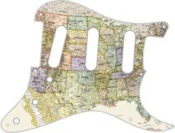 PICK GUARD MAP