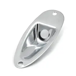 METAL BOAT OUTPUT JACK CUP PLATE SOCKET FOR FENDER STRATOCASTER STRAT GUITAR I