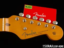FENDER 70TH ANNIVERSARY AV II AMERICAN VINTAGE 1954 STRAT NECK & TUNERS MAPLE