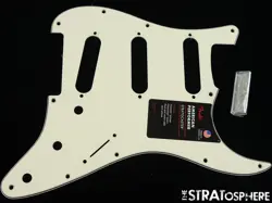 USA FENDER AMERICAN PERFORMER TIMBER STRATOCASTER STRAT PICKGUARD PARCHMENT