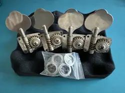 VINTAGE FENDER MUSICMASTER BASS TUNERS ~NICKEL~ USA 1960S-1970S