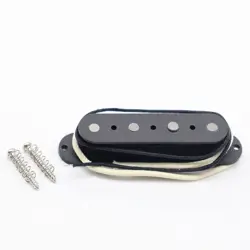 BLACK 4 STRING ELECTRIC BASS PICKUP FIT FENDER TELECASTER BASS