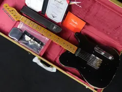 FENDER CUSTOM SHOP MBS 1951 NOCASTER RELIC FADED BLACK BY TODD KRAUSE