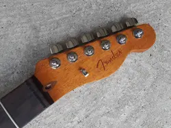 FENDER ACOUSTASONIC PLAYER TELECASTER GUITAR NECK + TUNERS ROSEWOOD FRETBOARD