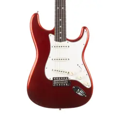 USED FENDER CUSTOM SHOP '66 STRATOCASTER DELUXE CLOSET CLASSIC - CANDY APPLE RED
