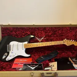 FENDER CUSTOM SHOP ERIC CLAPTON STRAT JOURNEYMAN RELIC BLACK SAFE DELIVERY FROM