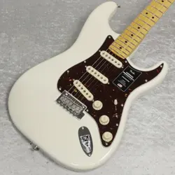 FENDER / AMERICAN PROFESSIONAL II STRATOCASTER MAPLE OLYMPIC WHITE 3.75KG GUITAR