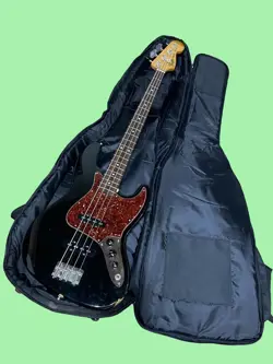 ELECTRIC BASS BLACK ALDER FENDER JAZZ 60