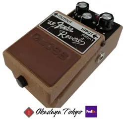 USED BOSS FRV-1 FAITHFULLY REPRODUCES THE BELOVED '63 FENDER REVERB TESTED GOOD