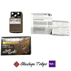 BOSS FRV-1 FAITHFULLY REPRODUCES THE BELOVED '63 FENDER REVERB EXELENT CONDITION