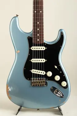 FENDER CUSTOM SHOP 1960 STRATOCASTER RELIC ICE BLUE METALLIC MATCHING HEAD