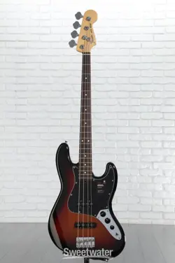FENDER AMERICAN PERFORMER JAZZ BASS - 3-TONE SUNBURST WITH ROSEWOOD FINGERBOARD