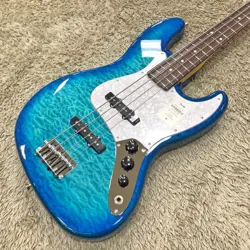 FENDER 2024 COLLECTION  JAPAN HYBRID II JAZZ BASS / QUILT AQUAMARINE