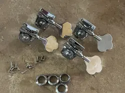 SET FENDER 2000S MIM MEXICO BASS TUNERS TUNING PEGS PRECISION JAZZ