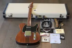 MINTY! 2007 FENDER LIMITED RELEASE CUSTOM SHOP ROSEWOOD TELECASTER + COA OHSC