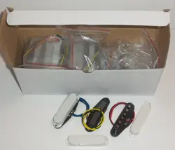 BOX OF SINGLE COIL GUITAR PICKUPS - PARTS FOR FENDER STRAT - 8 SETS - LOT #2