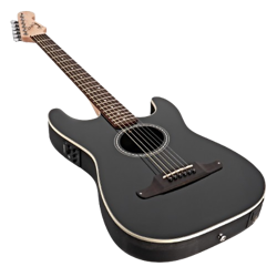 FENDER STRATACOUSTIC ACOUSTIC ELECTRIC GUITAR	FLAT TOP GOOD CONDITION FROM JAPAN