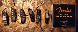 4 FENDER CUSTOM SHOP FAT 50'S STRATOCASTER PICKUPS +2
