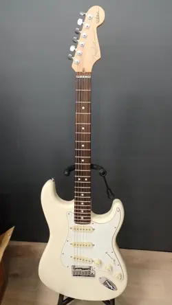 FENDER JEFFBECK STRATO CASTER OLYMPIC ELECTRIC GUITAR