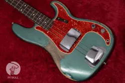 USED FENDER / CUSTOM SHOP MBS GREG FESSLER 60 PRECISION BASS SHERWOOD GREEN