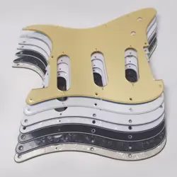 SSS GUITAR PICKGUARD SCRATCH PLATE 11 HOLE FOR USA/MEXICAN FENDER STRAT GUITAR