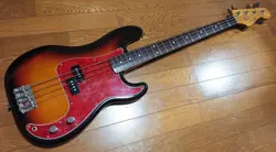 ELECTRIC BASS GUITAR FENDER JAPAN PB62 PRECISION 1994-1995 3TS SUNBURST S019861