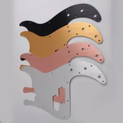 BASS PICKGUARDS ALUMINUM ANODIZED 13 HOLE FOR 4 STRING FENDER JAZZ BP P BASS