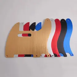 FOR FENDER TELE GUITAR PICKGUARD 5-HOLE ALUMINUM ANODIZED SCRATCH PLATE