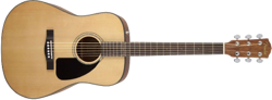 FENDER CD60 ACOUSTIC GUITAR	 NAT