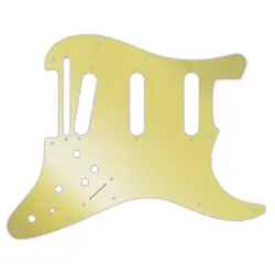 FENDER 98-05 MADE IN MEXICO ROLAND READY STRATOCASTER GOLD MIRROR