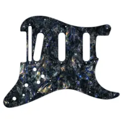 FENDER 98-05 MADE IN MEXICO ROLAND READY STRATOCASTER BLACK ABALONE