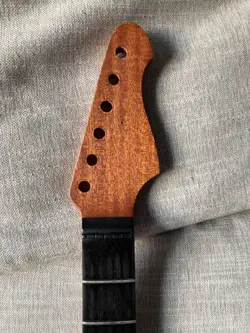 WARMOTH STRATOCASTER GUITAR NECK MAHOGANY/EBONY FITS FENDER BODIES