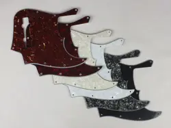 5 STRING JAZZ BASS SCRATCH PLATE PICKGUARD TO FIT USA/MEX FENDER IN 6 COLOURS