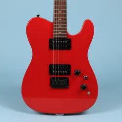 2021 FENDER MIJ JAPAN BOXER SERIES TELECASTER HH IN TORINO RED W/ GIGBAG