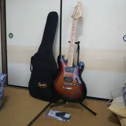 SQUIER BY FENDER STARCASTER SEMI-HOLLOW ELECTRIC GUITAR FROM JAPAN